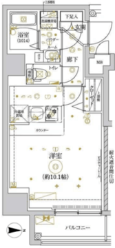 リルシア王子 203 間取り図