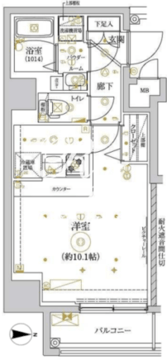 リルシア王子 303 間取り図