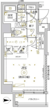 リルシア王子 403 間取り図