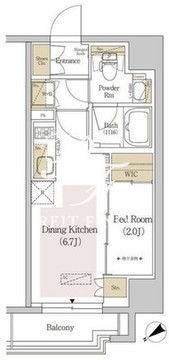 アーバネックス両国 905 間取り図