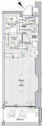 プレミアムキューブ元代々木 202 間取り図