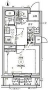 リルシア三宿池尻 405 間取り図