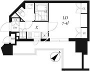 チェスターコート御茶ノ水 1105 間取り図