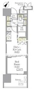 パークヴィラ恵比寿 1202 間取り図