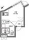 エスタート大井町 フォレスト514 間取り図