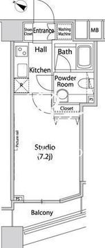 ファーストリアルタワー新宿 2009 間取り図