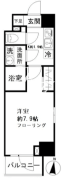 モンレーヴ御徒町 903 間取り図