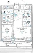 グランパセオ神楽坂2 503 間取り図