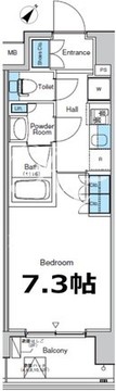 プラチナレジデンス 1103 間取り図