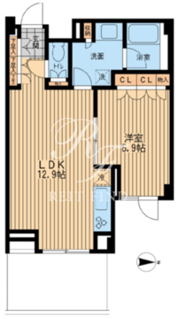 レジデンス代々木公園 207 間取り図