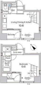 イルジラソーレ 402 間取り図