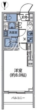 ルネサンスコート高田馬場 101 間取り図