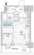 パークアクシス東陽町レジデンス 1303 間取り図
