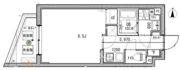 ルネサンスコート祐天寺 301 間取り図