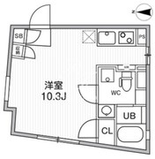 ファーレ恵比寿 101 間取り図