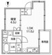 ファーレ恵比寿 104 間取り図