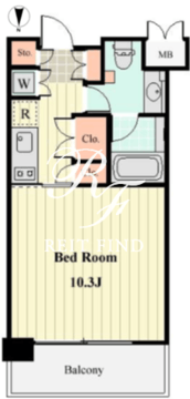 willDo清澄 430 間取り図