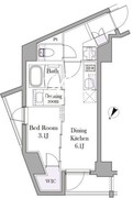 イプセ目黒中町 305 間取り図
