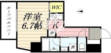 CLASSEUM飯田橋 803 間取り図