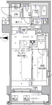 アルテシモソロ 903 間取り図