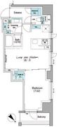 ザ・パークハビオ日本橋箱崎町 605 間取り図