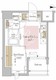 アーバネックス文京本郷 504 間取り図