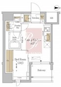 アーバネックス文京本郷 204 間取り図