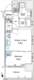 レジディア大手町北 901 間取り図