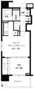 KDXレジデンス芝公園 901 間取り図