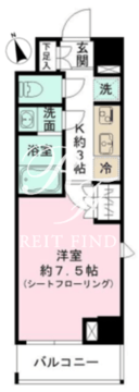 サンフラワーガーデン 601 間取り図