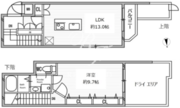 白金高輪レジデンス 101 間取り図