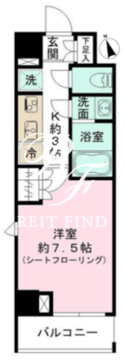 サンフラワーガーデン 504 間取り図