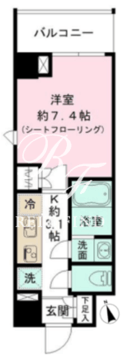 サンフラワーガーデン 505 間取り図