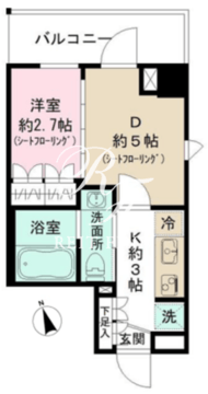 サンフラワーガーデン 307 間取り図