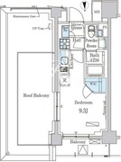 パークアクシス築地 1007 間取り図