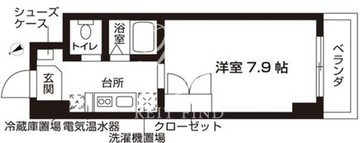 ローズウッド・ハイツ門前仲町 510 間取り図