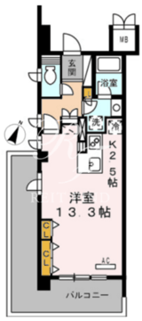 ロイヤルパークス豊洲 236 間取り図