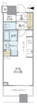 ブリリアタワーズ目黒 N-1704 間取り図