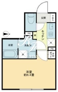 R78番館白金高輪 303 間取り図