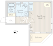 ファーム西新宿 301 間取り図