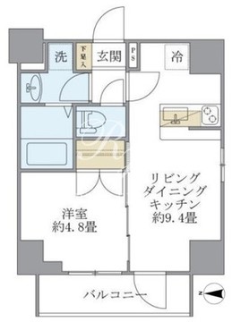 グランジット千代田富士見 301 間取り図