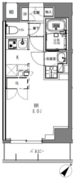 エスレジデンス日本橋馬喰町 902 間取り図