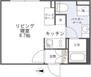 パセオ代々木 202 間取り図