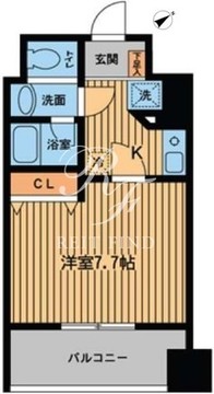 プライムアーバン門前仲町 203 間取り図