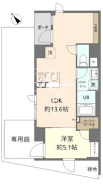 ディ・フォレスタ・コスギ 103 間取り図