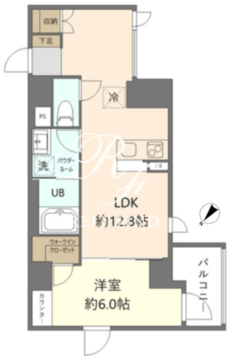 ディ・フォレスタ・コスギ 401 間取り図