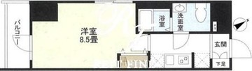 コリンシアン東池袋 1301 間取り図