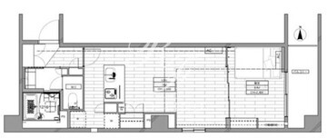 HF目黒行人坂レジデンス 206 間取り図