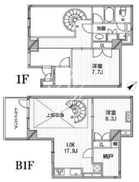 HF目黒行人坂レジデンス 111 間取り図