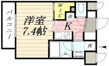 CLASSEUM飯田橋 413 間取り図